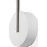 DECOR WALTHER Закачалка за кърпи Stone L матово стоманенобяло (0972755)