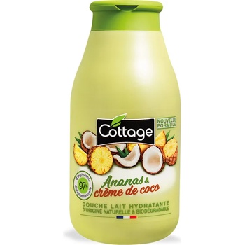 COTTAGE крем-душ гел, Ananas & creme de coco, 250мл