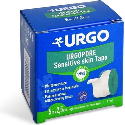 Urgo PORE Náplast netkaný textil 2,5 cm x 5 m
