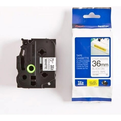 Brother TZe-S261 Tape, Black on White, Adhesive, 36mm, 8m (TZES261)