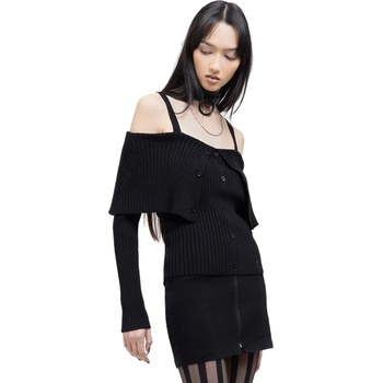 KILLSTAR дамски пуловер KILLSTAR - Shadow Empress - Черен - KSRA011851