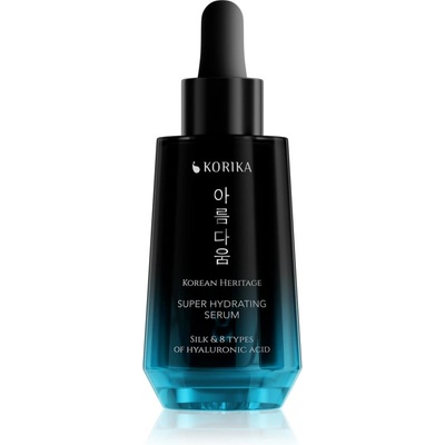 KORIKA Korean Heritage 8 Types of Hyaluronic Acid Premium Super Hydrating Serum хидратиращ серум за лице с 8 вида хиалуронова киселина 30ml