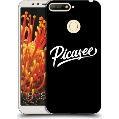 Picasee Ultimate Case pro Huawei Y6 Prime 2018 - Picasee - old logo - white