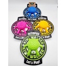 Kiwi Octopus lietajúca plávajúca chobotnica 12 cm modrá