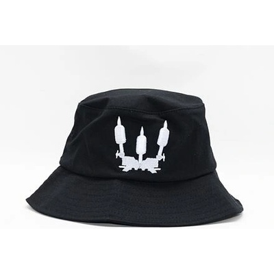 Ari Ink Crown 3D .2 Flexfit Cotton Twill Bucket Hat Black