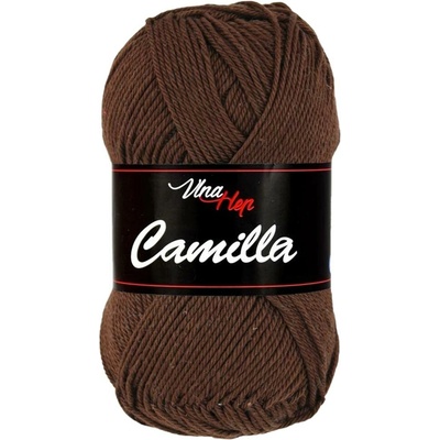 Vlna - Hep Příze Camilla 8229 čokoládově hnědá