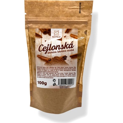 Najtelo Cejlónska škorica mletá 100 g