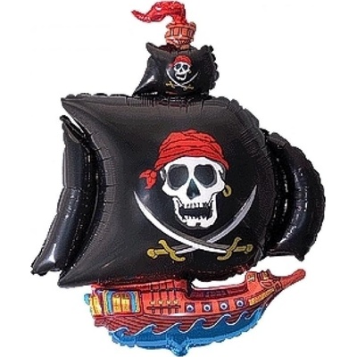 Flexmetal Mini fóliový balón Pirátská loď