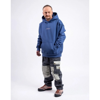 One Of XX Sheltersuit Logo Hoody Faded blue