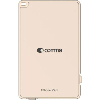 Comma MoreCard Dual Sim - устройство със слот за втора сим карта за iPhone, iPad и iPod (златист)