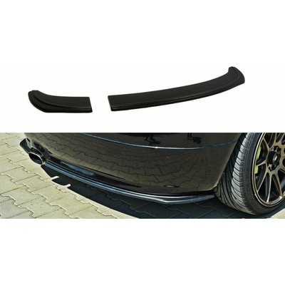 Spoiler pod zadný nárazník pre Škoda Fabia RS Mk1, Maxton Design (čierny lesklý plast ABS)