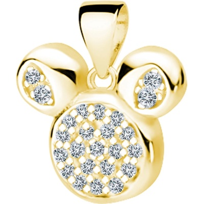 Olivie Stříbrný přívěsek MOUSE GOLD 5463