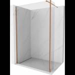 Mexen Kioto душ-преграда Walk-in 145 x 30 см, прозрачна, розово злато - 800-145-212-60-00-030 (800-145-212-60-00-030)