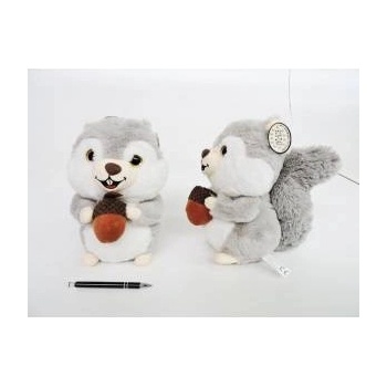 SUN-DAY Mascot Squirrel 26cm 2 colors 163424 SUN-DAY mix price for 1 piece