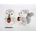 SUN-DAY Mascot Squirrel 26cm 2 colors 163424 SUN-DAY mix price for 1 piece