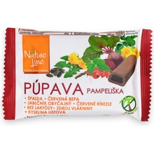 Nature Line Púpava celozrnné sušenky s náplní z červené řepy a kořene pampelišky 50 g