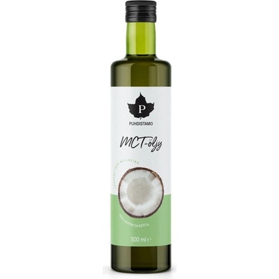 Puhdistamo MCT Oil (Olej s triglyceridy so stredne dlhým reťazcom) 0,5 l