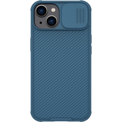 Nillkin Кейс с протектор за камера Nillkin CamShield Pro Magnetic за iPhone 14, 6.1", 2022, син (6902048248427)