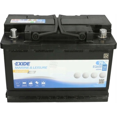 EXIDE EQUIPMENT 70Ah 12V 600A EQ600