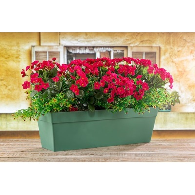 ALFIstyle Balkónový hrantík, šírka 51,5cm, zelený