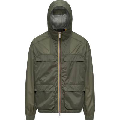 K-Way Мъжко ежедневно яке K-Way Clad Extra Light 3L Waterproof jacket - Green Lichen - размер S (003-3615-0111)