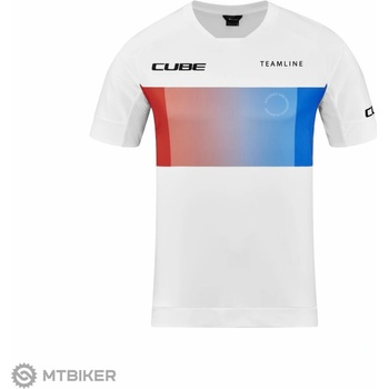 Cube TeamLine biela/modrá/červená detský
