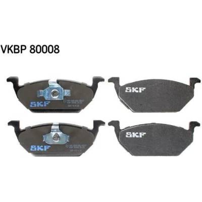 Sada brzdových destiček, kotoučová brzda SKF VKBP 80008