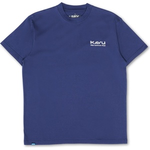 KAVU Мъжка тениска KAVU Snow Day T-shirt - Dark River - размер M (216-9049-0212)