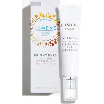Lumene Valo Nordic-C Bright Eyes Treatment - Околоочен крем за блясък с витамин C, 15мл