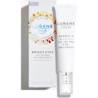 Lumene Valo Nordic-C Bright Eyes Treatment - Околоочен крем за блясък с витамин C, 15мл