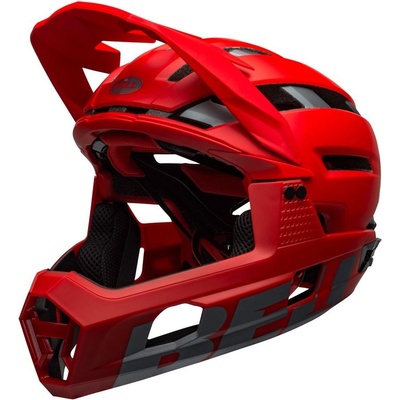 Bell Super Air R MIPS Matt/Gloss Red/Gray 2020