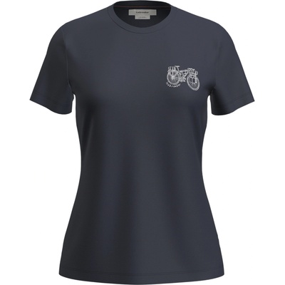 Icebreaker W Mer 150 Tech Lite SS Tee Adventure Rid Размер: M / Цвят: тъмно син