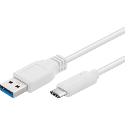 PremiumCord ku31ca05w USB-C/male - USB 3.0 A/Male, 0,5m bílý