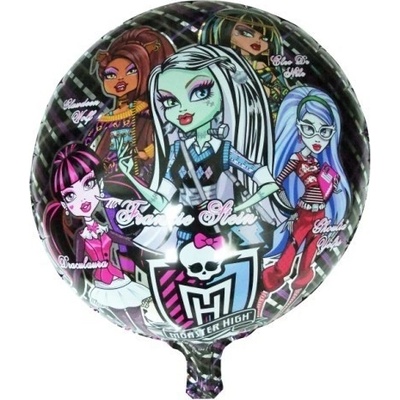 balónek Monster High kulatý 45 cm