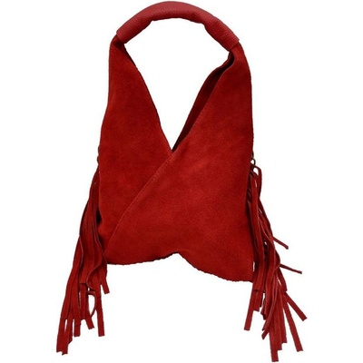 Dámská kožená kabelka Donatella 904119 rosso