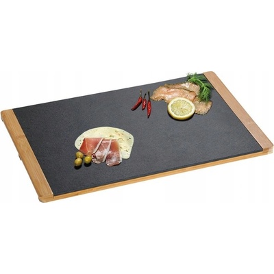 Kesper Podnos na servírovanie občerstvenia 45 x 30 cm kamenná bridlica