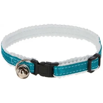 KERBL Нашийник светлоотразителен, за котка - СИН, ширина 10 мм 82642