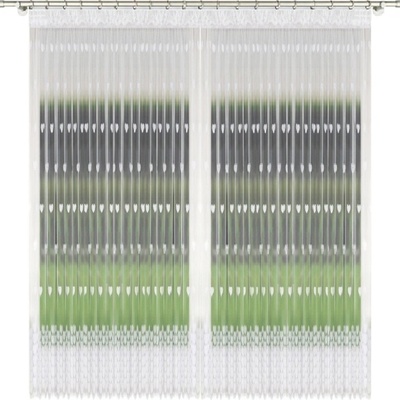 Fliying Hotová bílá záclona s výšivkou Lovetta 400x250 cm