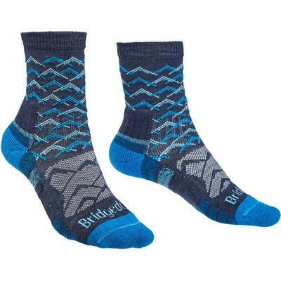 Bridgedale Hike Lightweight merino Endurance Ankle dámske ponožky denim/blue