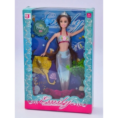 Mac Toys Emily mořská panna modrá