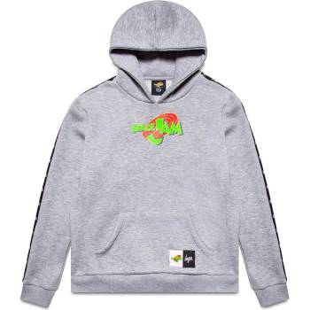 HYPE Юношески суичър Hype x Space Jam Retro Character Print Logo Hoodie Juniors - Grey