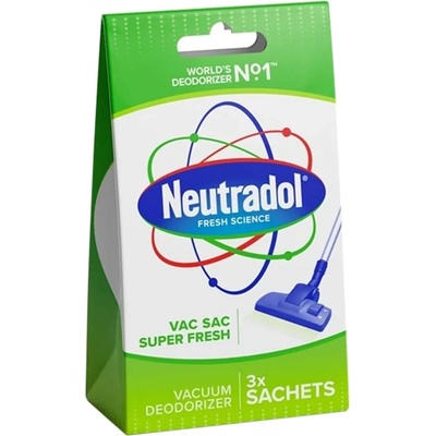 Neutradol Ароматизиращи сашета за прахосмукачки 3бр - Green (2355)