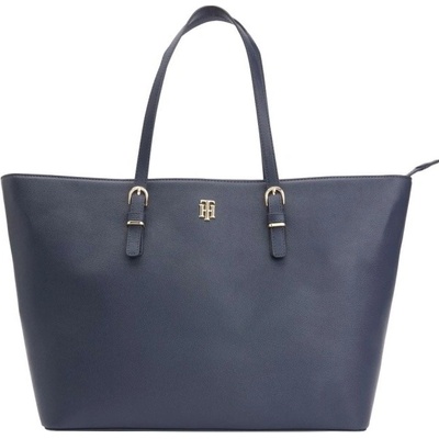 Tommy Hilfiger kabelka TH Monogram Medium Tote /Modrá