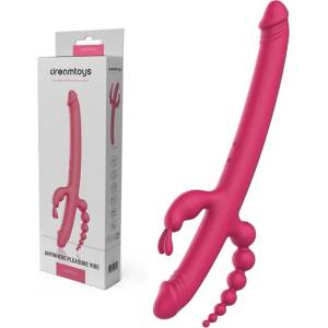  Двойно дилдо с вибрации, комбинирана наслада, 40см. - Anywhere Pleasure (22097)