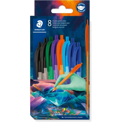 STAEDTLER Химикалка Staedtler Multiverse 4230, опаковка 8 цвята, VERSION 1 (33831-А-VERSION 1)