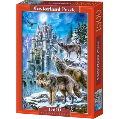 Castorland Vlci u zámku 1500 dielov