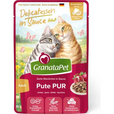 GranataPet Delicatessen v omáčce krůtí čisté 24 x 100 g