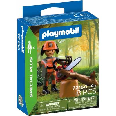 Playmobil 72150 Dřevorubec s motorovou pilou