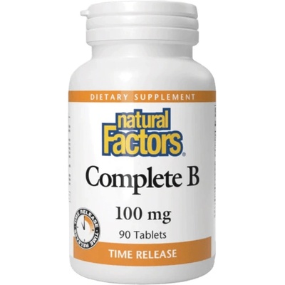 Natural Factors Complete B Time Release, 90 Tablets