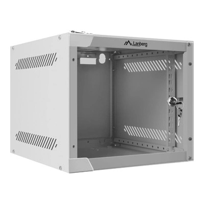 Lanberg Комуникационен шкаф Lanberg rack cabinet 10 wall-mount 4U / 280x310 for self-assembly (flat pack) (WF10-2304-10S)